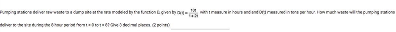 If a factory continuously pumps pollutants into the air at the rate of the quotient-example-1