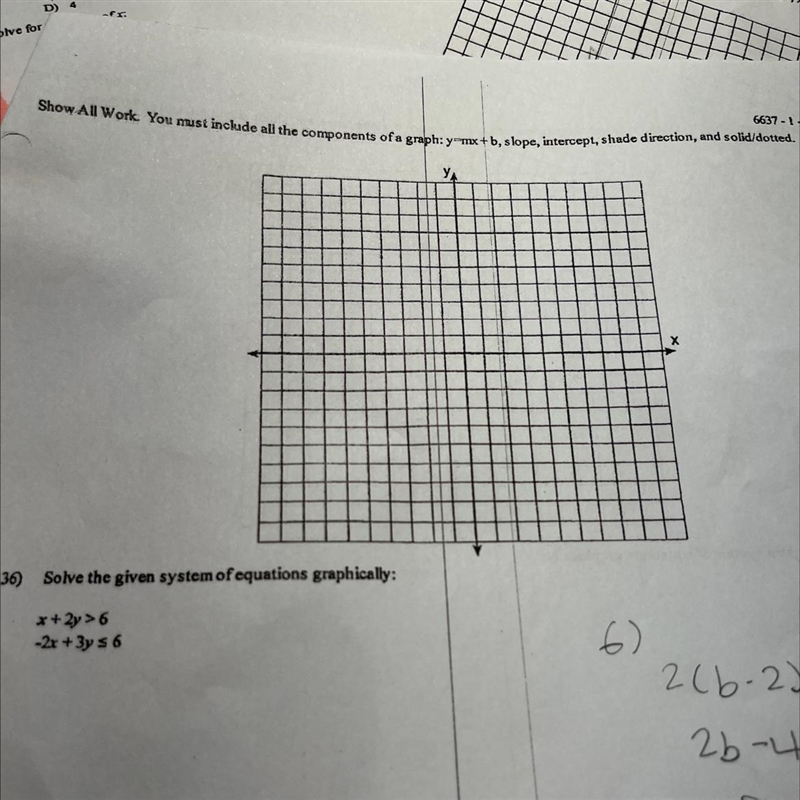 i need help with question 36 and the graph attached, make sure to read the information-example-1