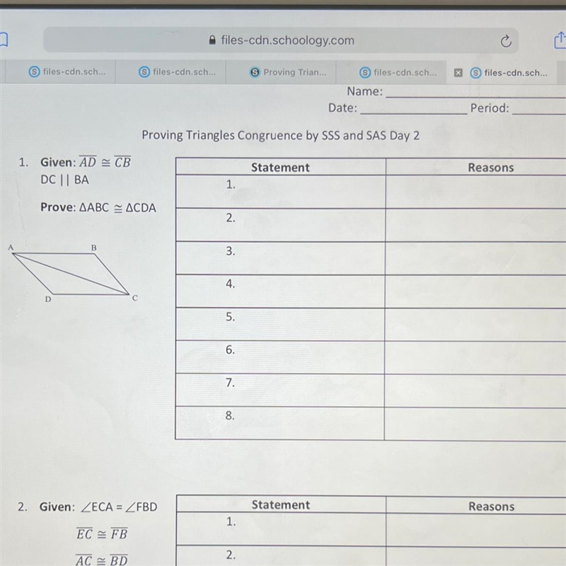 Prove triangle congruence.-example-1