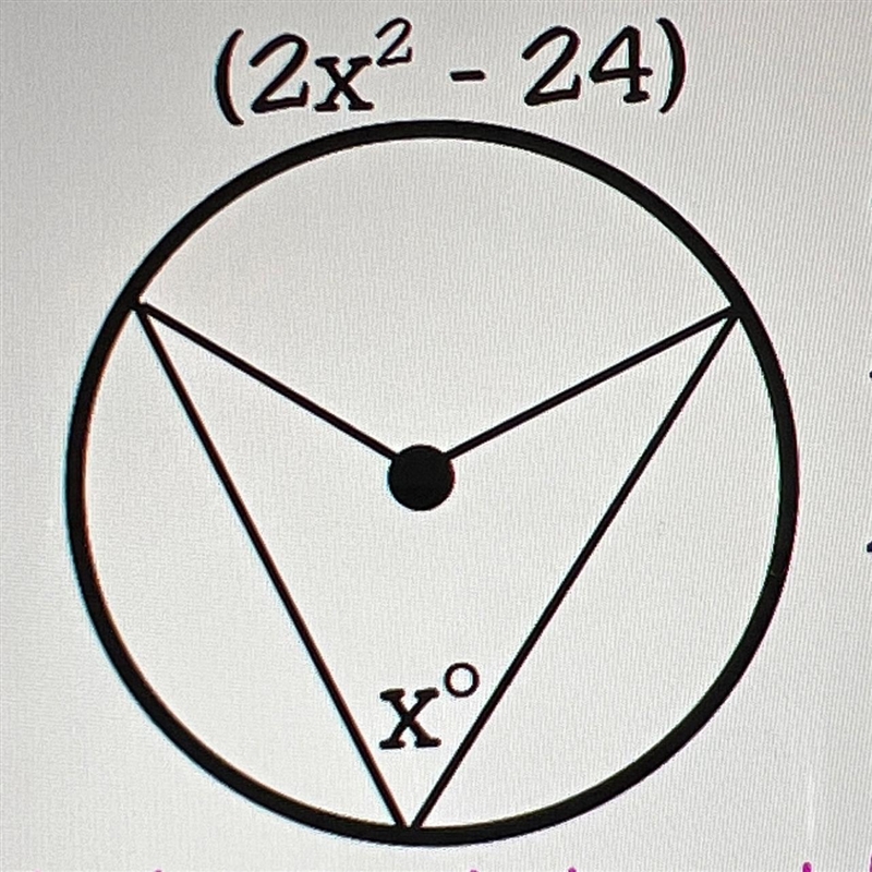 (2x²-24) Solve for x-example-1