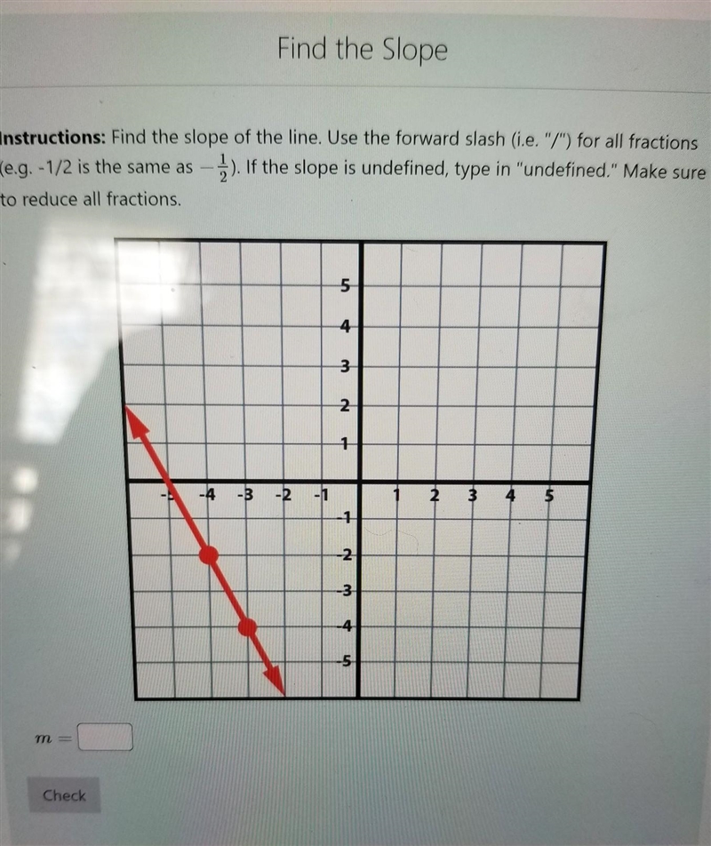 Find the slope. help please ​-example-1