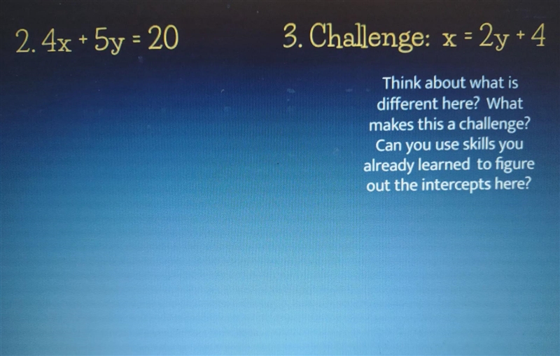 Think about what is different here? What makes this a challenge? Can you use skills-example-1