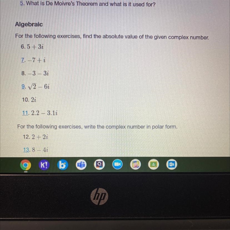 Please do number 7. If you can’t see it I can retake-example-1