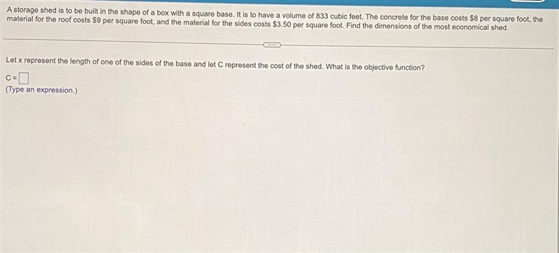 What is the answer for this question?Find C. Then find the length and height of the-example-1