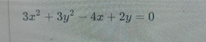 Convert the following rectangular equation to polar form.Assume a>0 3x^2+3y^2-4x-example-1