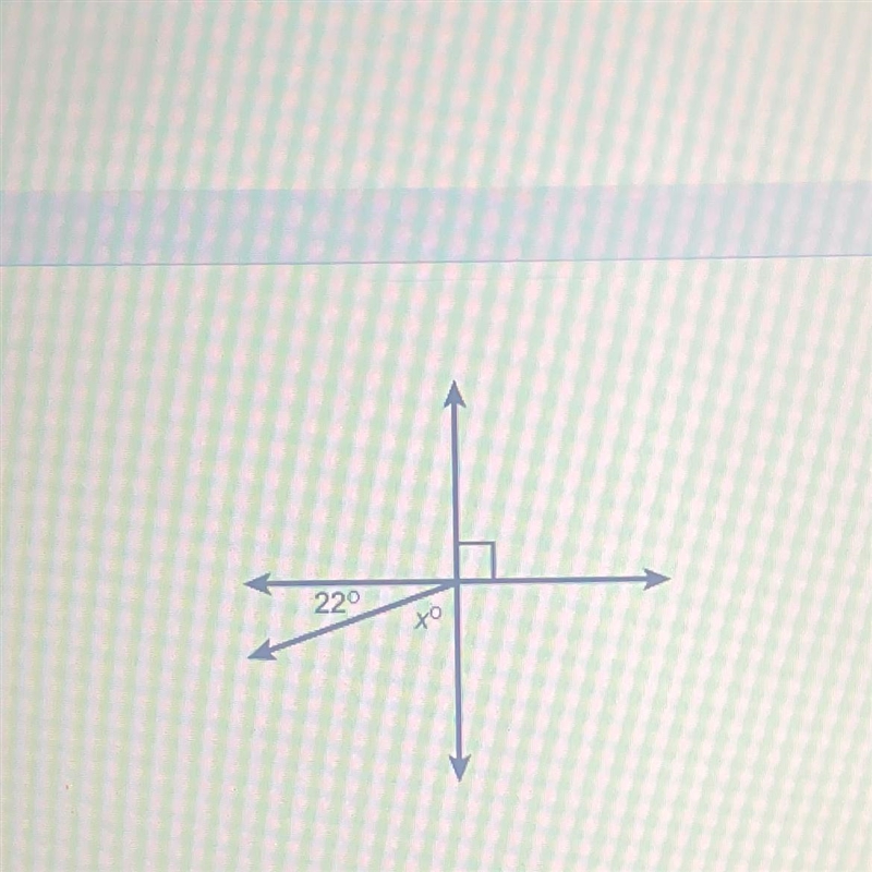 What is the value of x in the figure? Enter your answer in the box. x =__-example-1