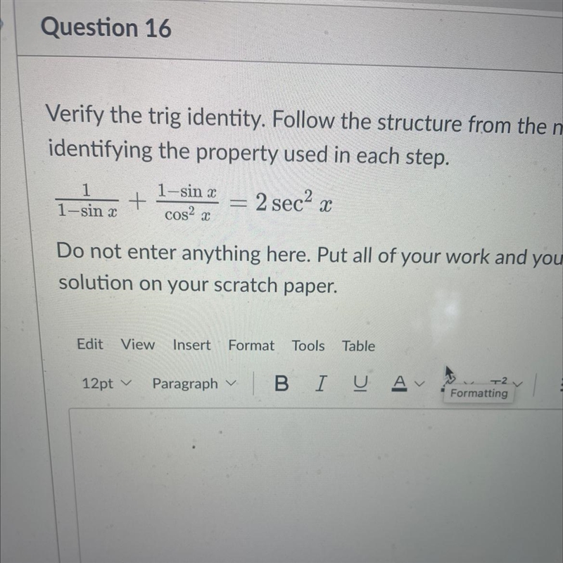 Help me verify this identity.Follow the structure from the notes by identify the properties-example-1