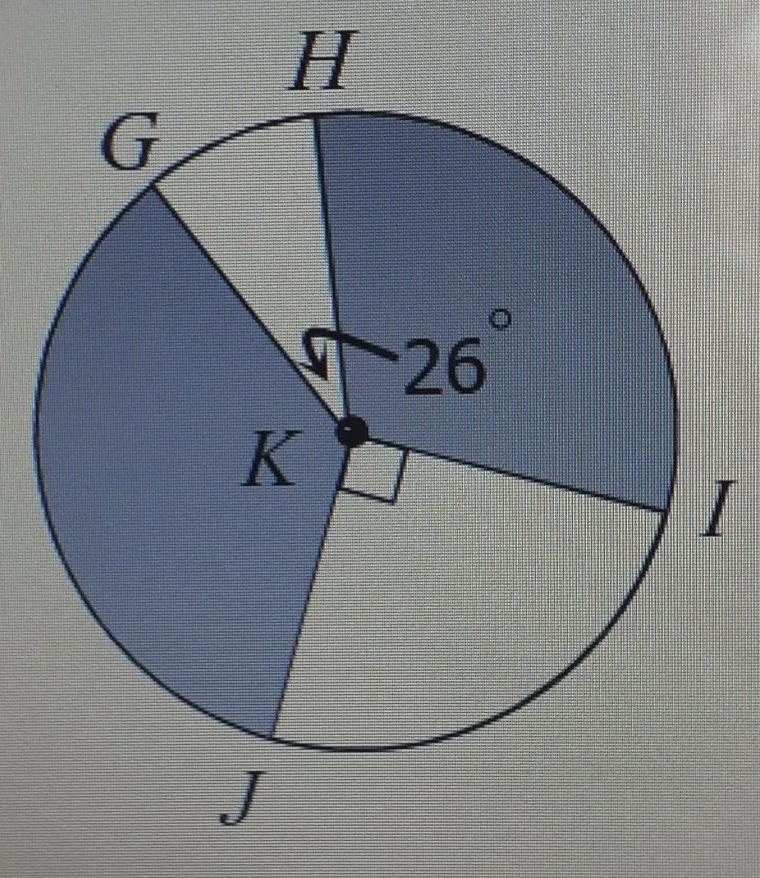 Volume & Surface Area, Area of SectorsHK = 25 ft-example-1