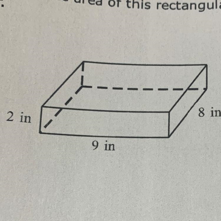 Find the surface area of this rectangular prisms be sure to include the correct units-example-1