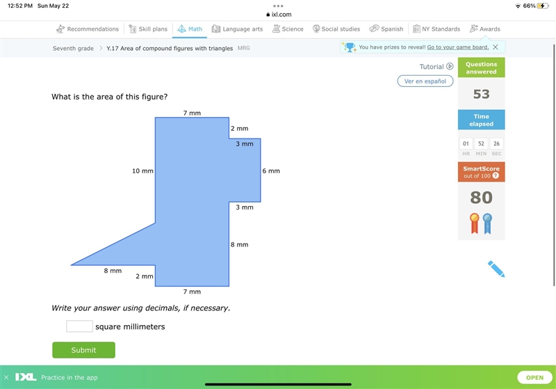 What is the area of this figure? Please help-example-1