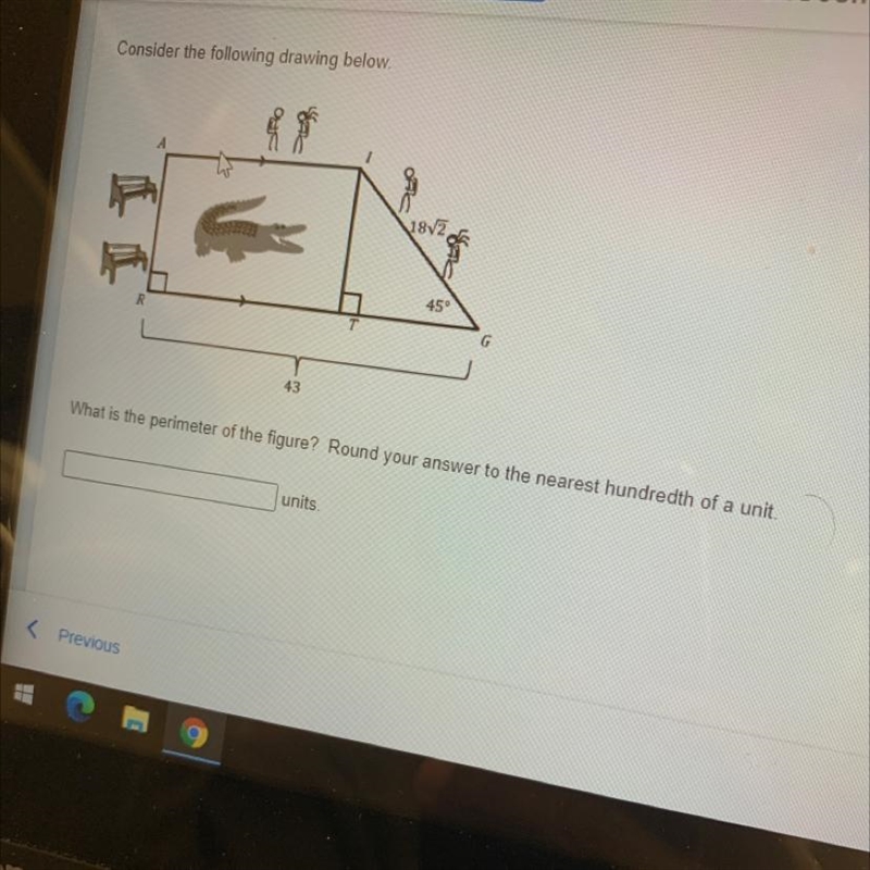 What is the perimeter of the figure round your answer to the nearest hundredth of-example-1