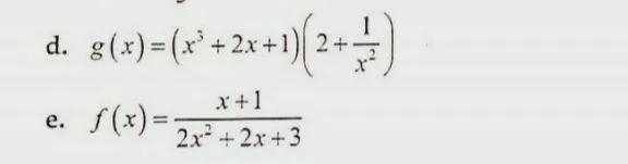 Please can you help me find the derivatives for the following equations-example-1