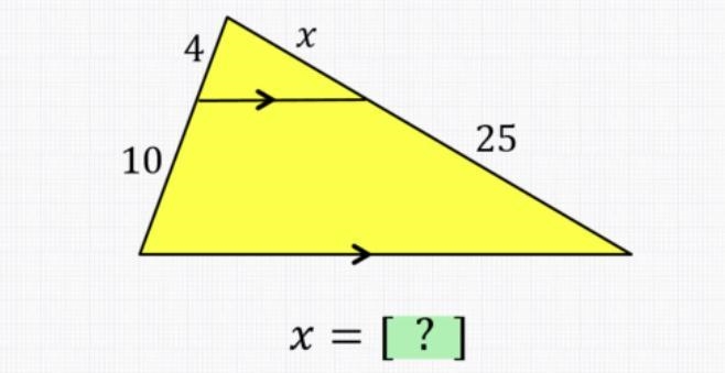 Find the value of x. I have attached a photo.-example-1