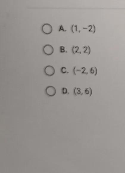 What is the solution?y= - x + 4 y= 4 x - 6-example-1