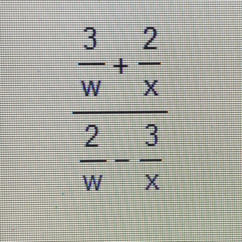 Urgent!!! Simplify the complex rational expression?-example-1