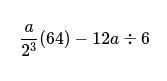 Simplify the expression below by following the order of operations and combining like-example-1