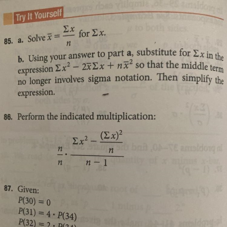 Can anyone help me with #85?-example-1