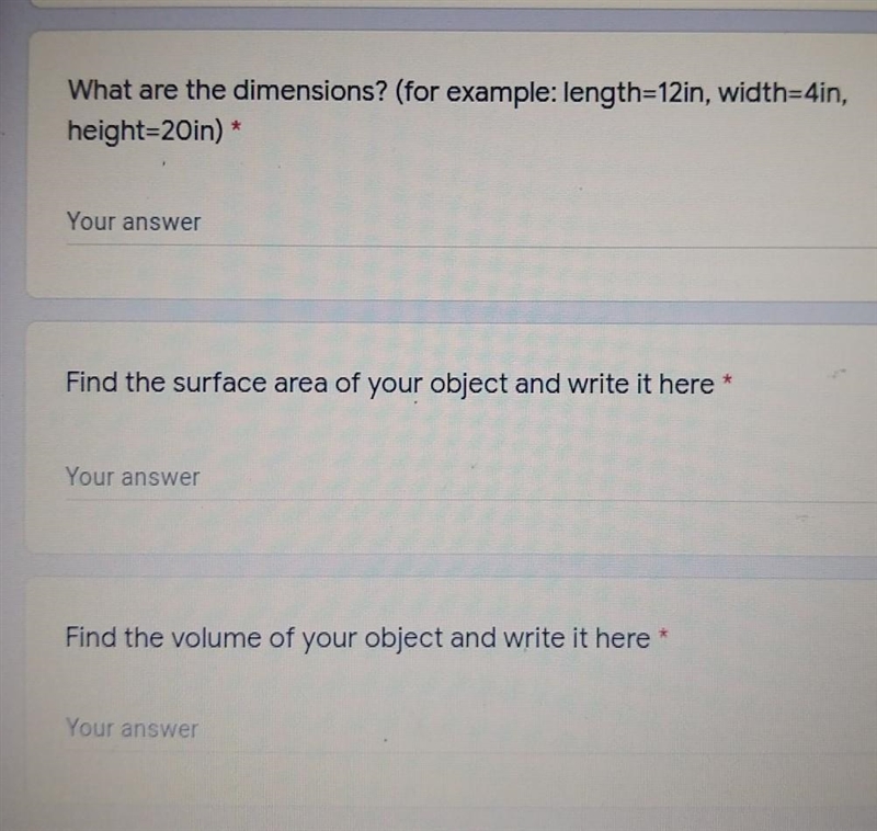 Find a rectangular prism. Somewhere in your house. Measure the rectangular prism we-example-1