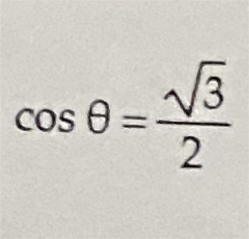 Find all values of θ, if θ is in the interval [0, 360°) and has the given function-example-1