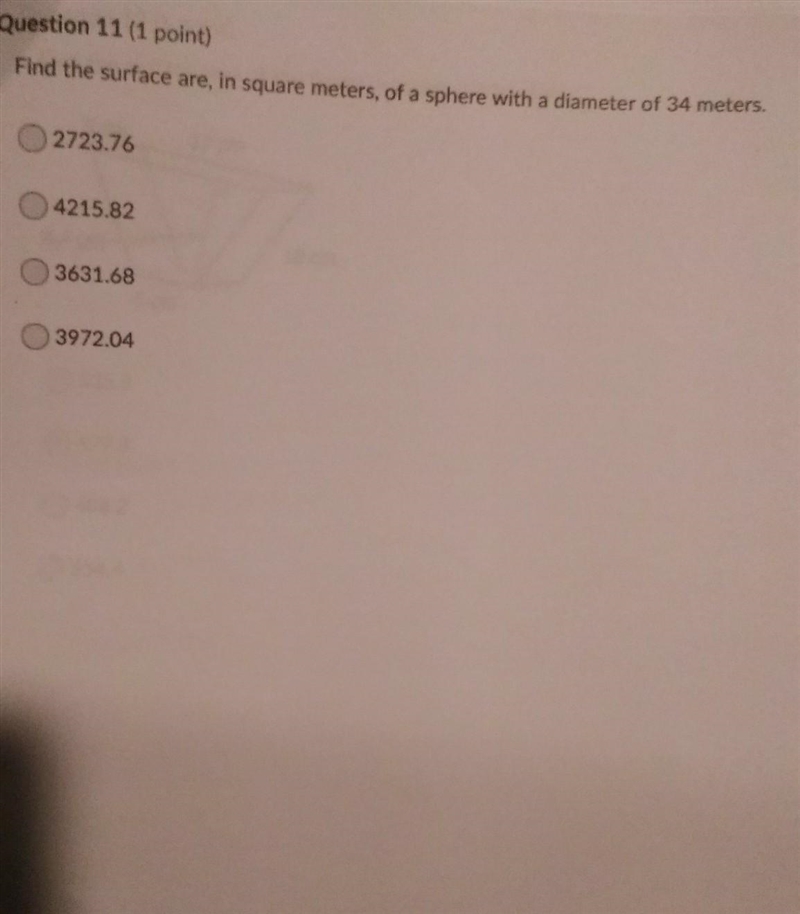 Find the surface area in square meters of a sphere with the diameter of 34 meters-example-1