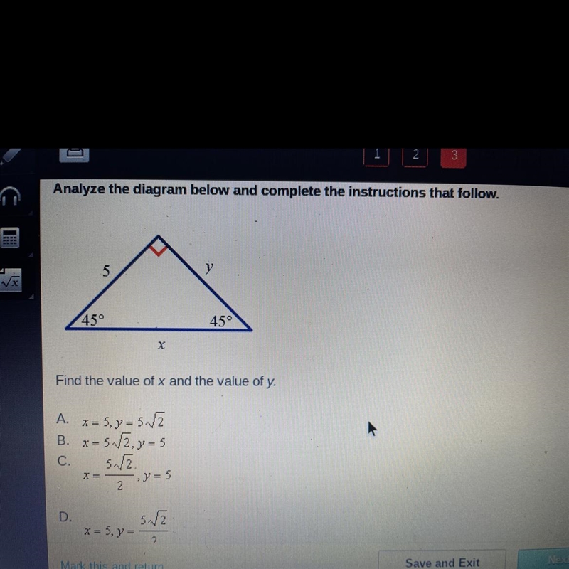 Analyze the diagram below and complete the instructions that follow. Find the value-example-1