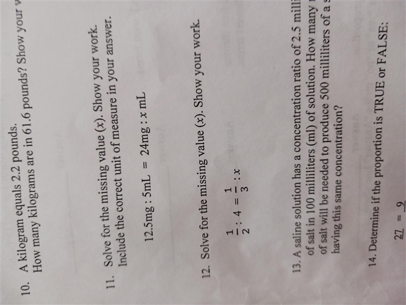 Math question #12solve for the missing value x 1/2: 4 = 1/3 : x-example-1