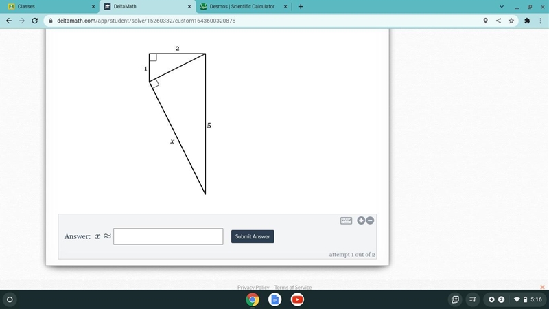 Solve for x to the nearest tenth PLEASE HELP !!!!!!!-example-1