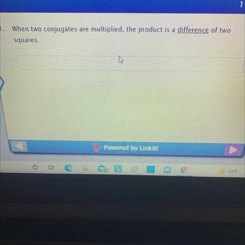 If the statement is true, type true in the space provided. If it is false, replace-example-1