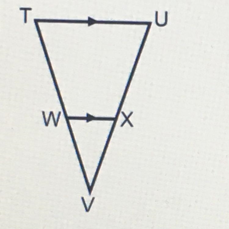 If TW =6, WV =2, and UV =25, find XV to the nearest hundredth.-example-1