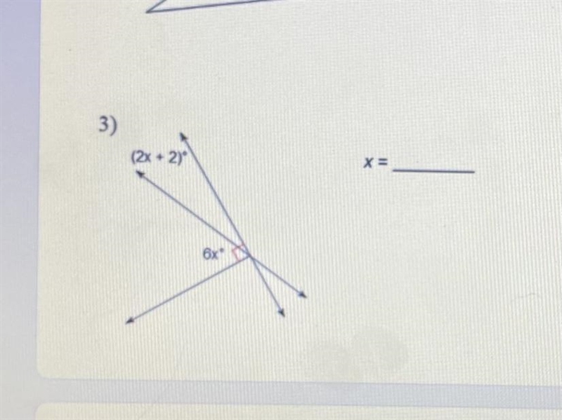 A. Name the angle relationship.B. Find the value x and show your work.-example-1