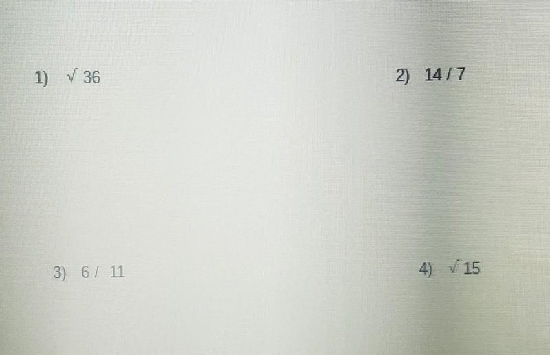 Name the set or sets of numbers to which each real number belongs.-example-1