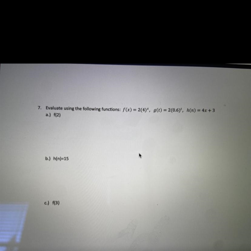 Need help with question 7 section a b and c please-example-1