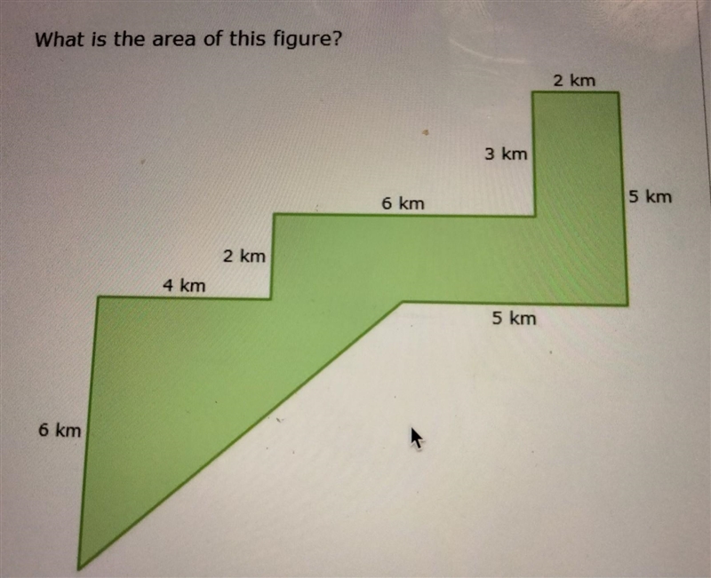 What is the area of this figure? NO LINKS!! ​-example-1