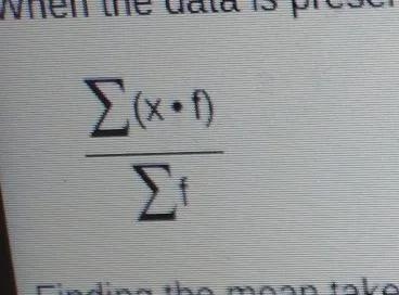 use the given graph to find the mean, median and mode of the following distribution-example-1