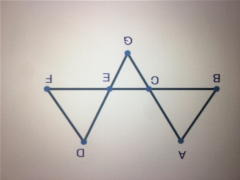 In the figure below, ΔABC ≅ ΔDEF. Point C is the point of intersection between segment-example-1