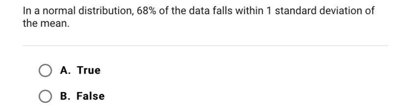 In a normal distribution, 68% of the data falls within 1 standard deviation ofthe-example-1