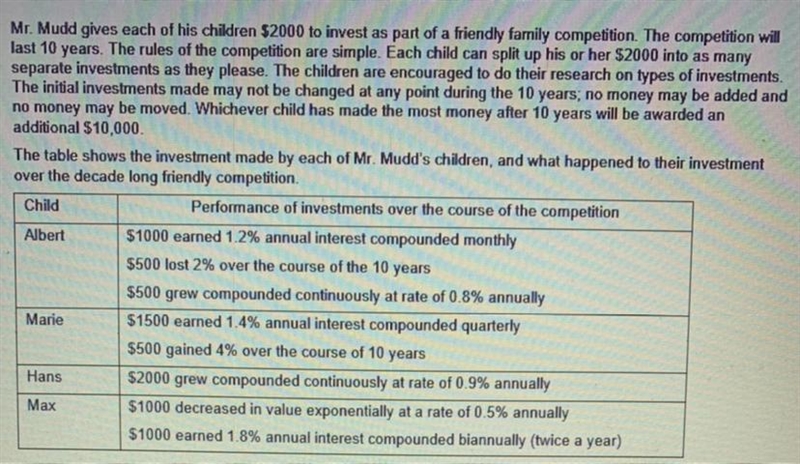 I will provide another picture with the questions for this problem provided Please-example-1