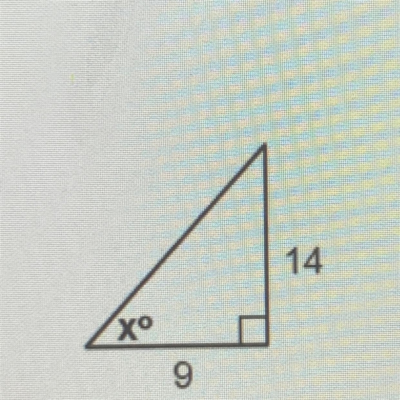 Use calculator to find the values of x. Enter decimals to the nearest 10th for sides-example-1