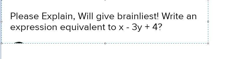 please explain I really need help thank you please explain write an expression equivalent-example-2