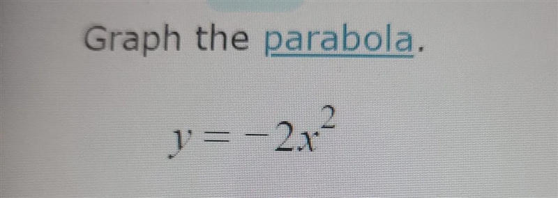 I need help finding 5 points. the vertex, 2 to the left of the vertex, and 2 points-example-1