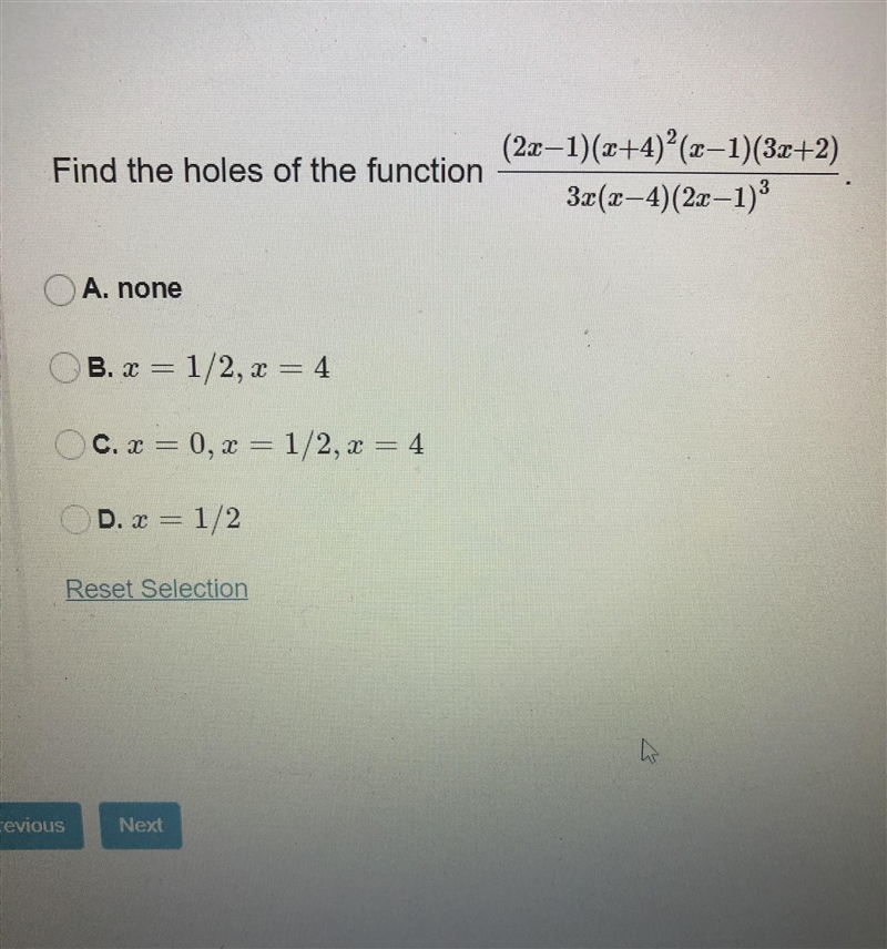 I need help please. Trying to get my HS diploma. I did not graduate :( Find the holes-example-1