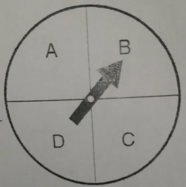 What is the probability of spinning the spinner 3 times and getting a vowel each time-example-1