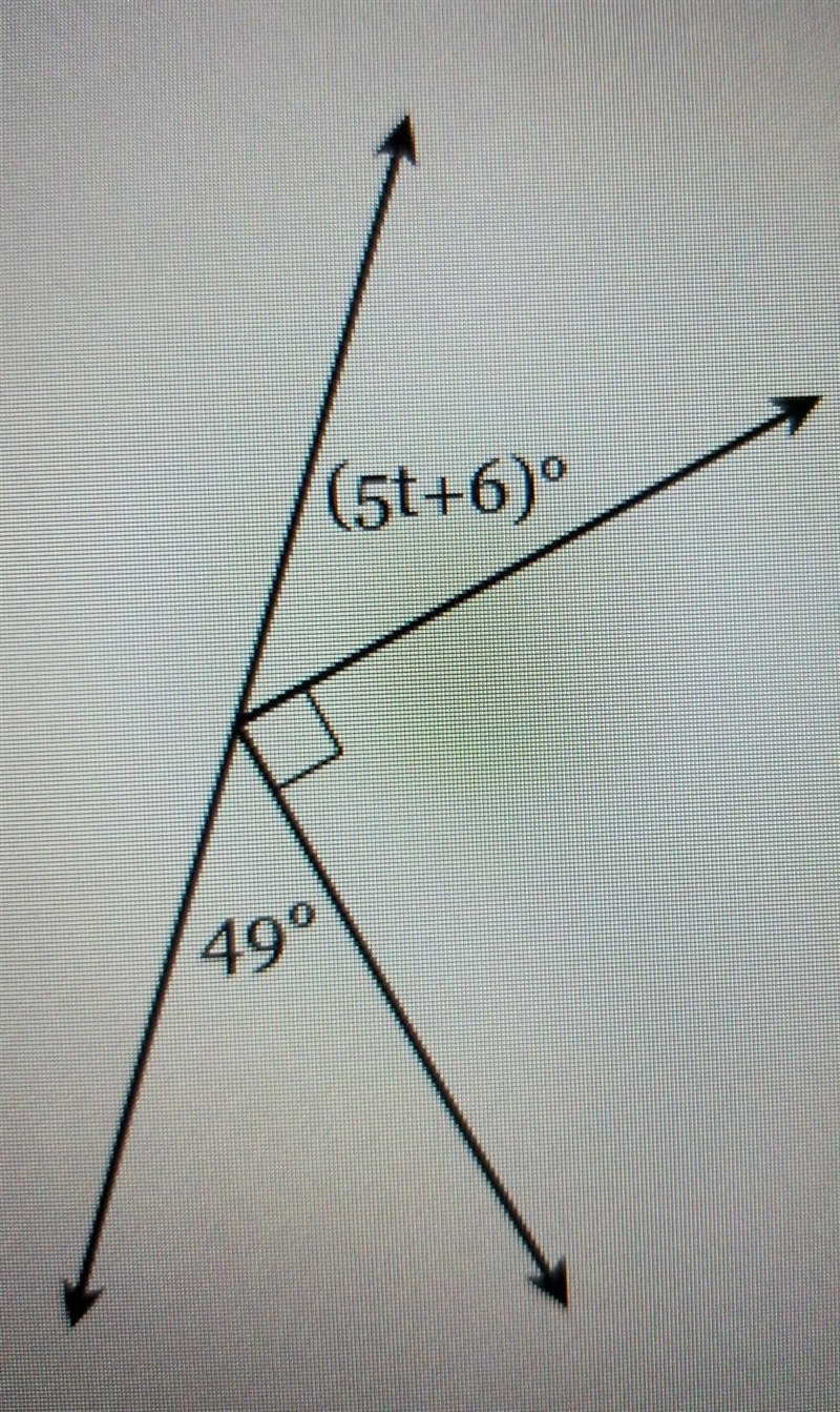 I need help solving for the value of t, asap please!!!!! I'm desperate-example-1