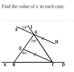 Find The Value Of X.-example-1