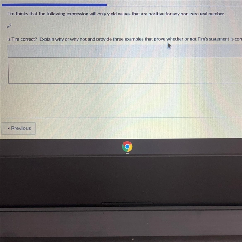 Is tim correct? explain why or why not and provide three examples that prove whether-example-1