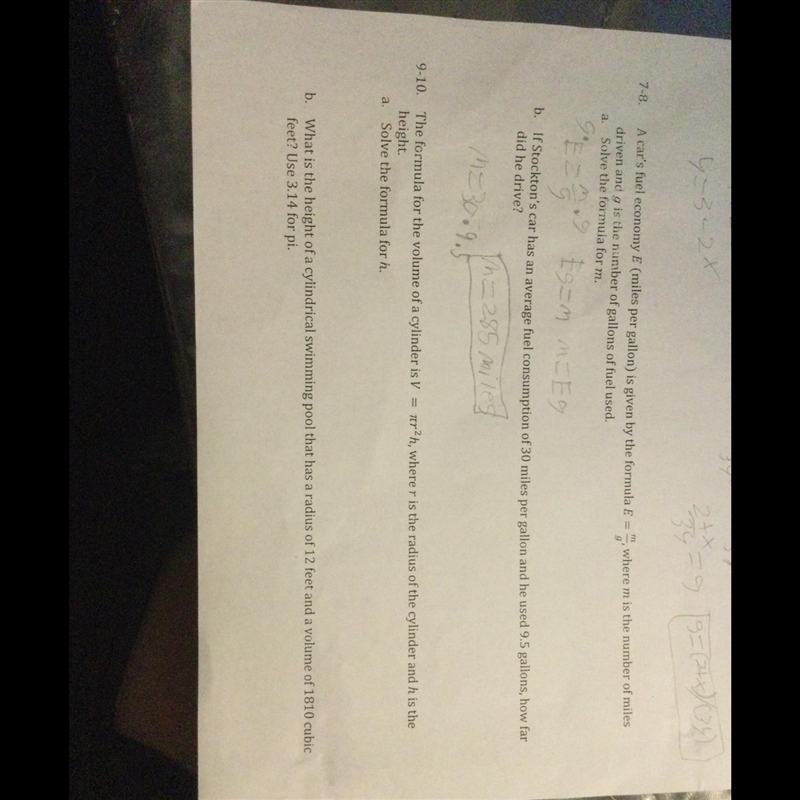 Do 9 and 10 keep it 9th grade if you can Question 9-10-example-1