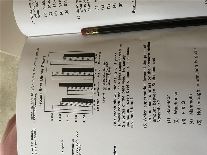 Question 15.I need help with this question to make sure that I have the right answer-example-1