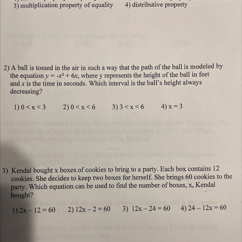 Just the number 2 please a ball is tossed in the air in such a way that …..-example-1