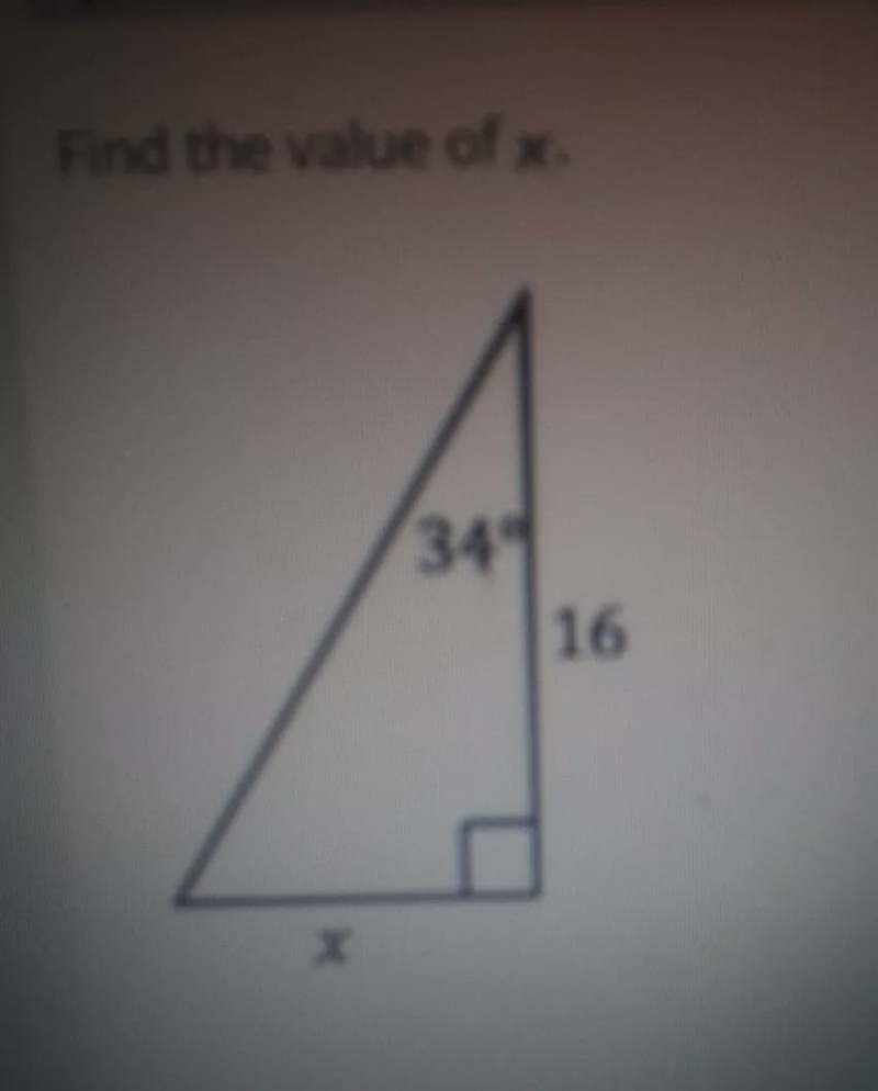 Can someone please help me find the value of X?-example-1