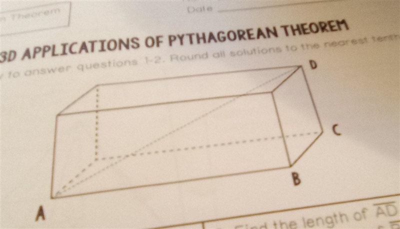 2. Find the length of AD if the length of AB is 14 units, the length of BC is 5 units-example-1